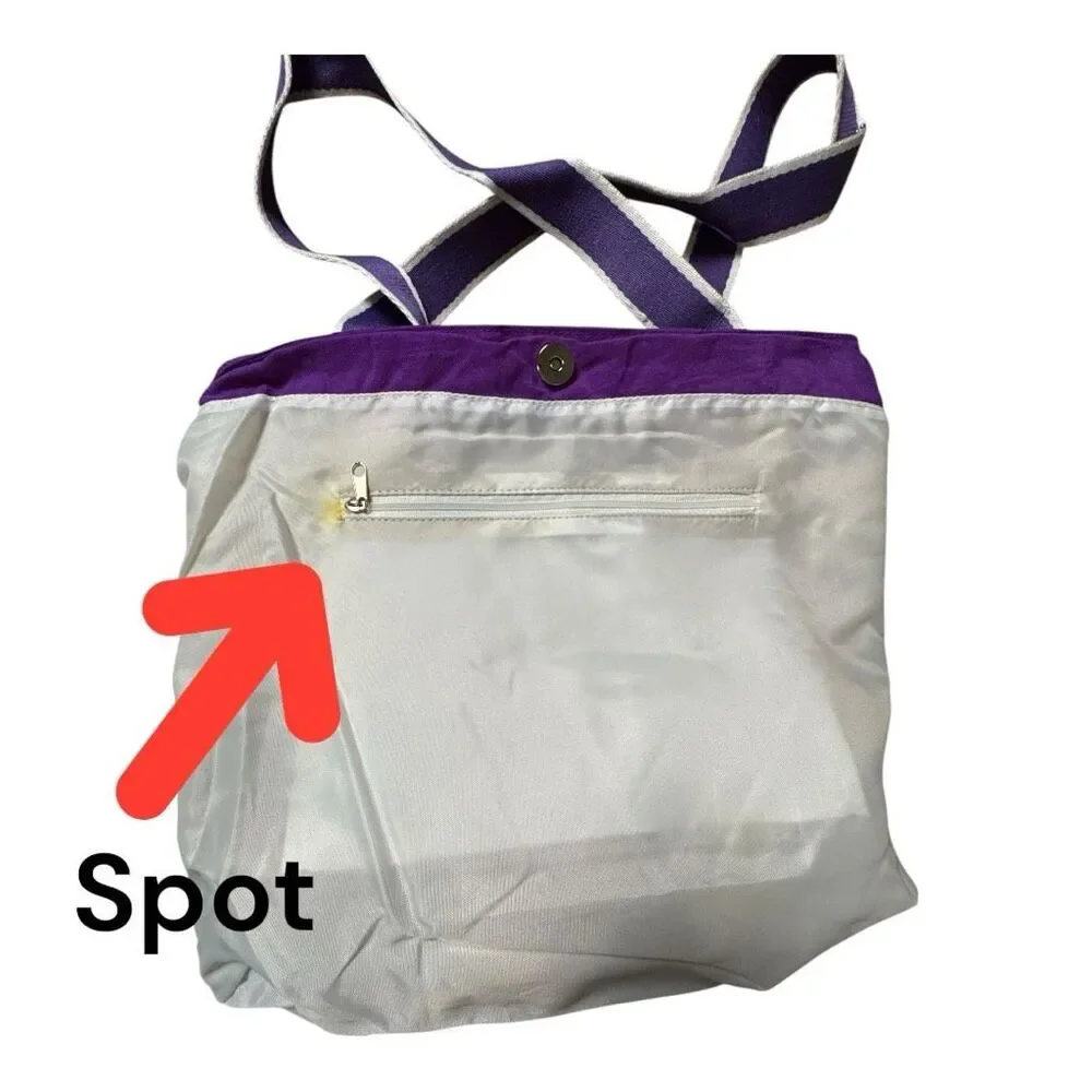 Alan Stuart Purple Kansas State Wildcats Tote Bag - Large